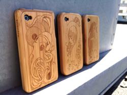 Mantrastyle Artist Series bamboo iPhone cases